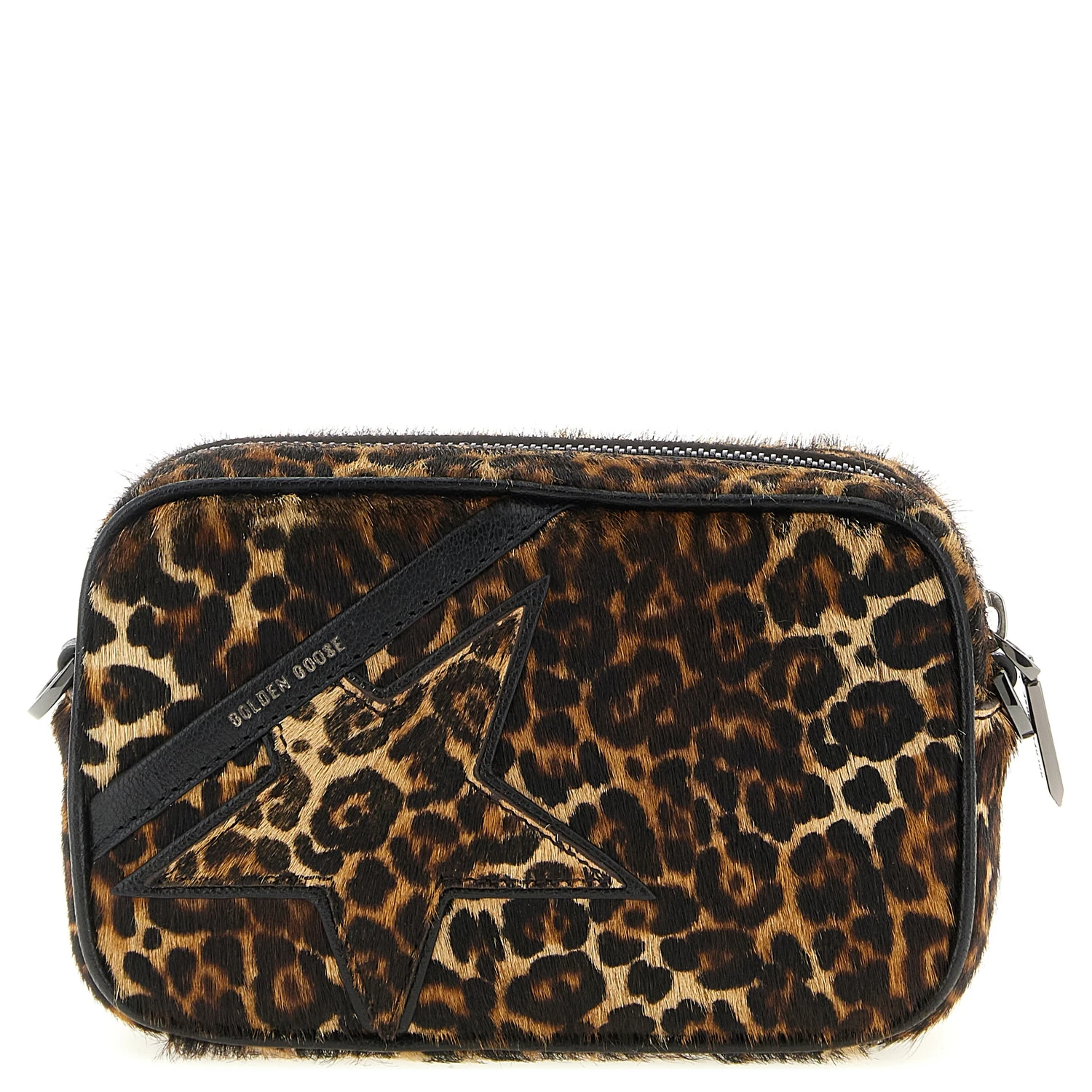 Multicolor Cowhide Crossbody Bag