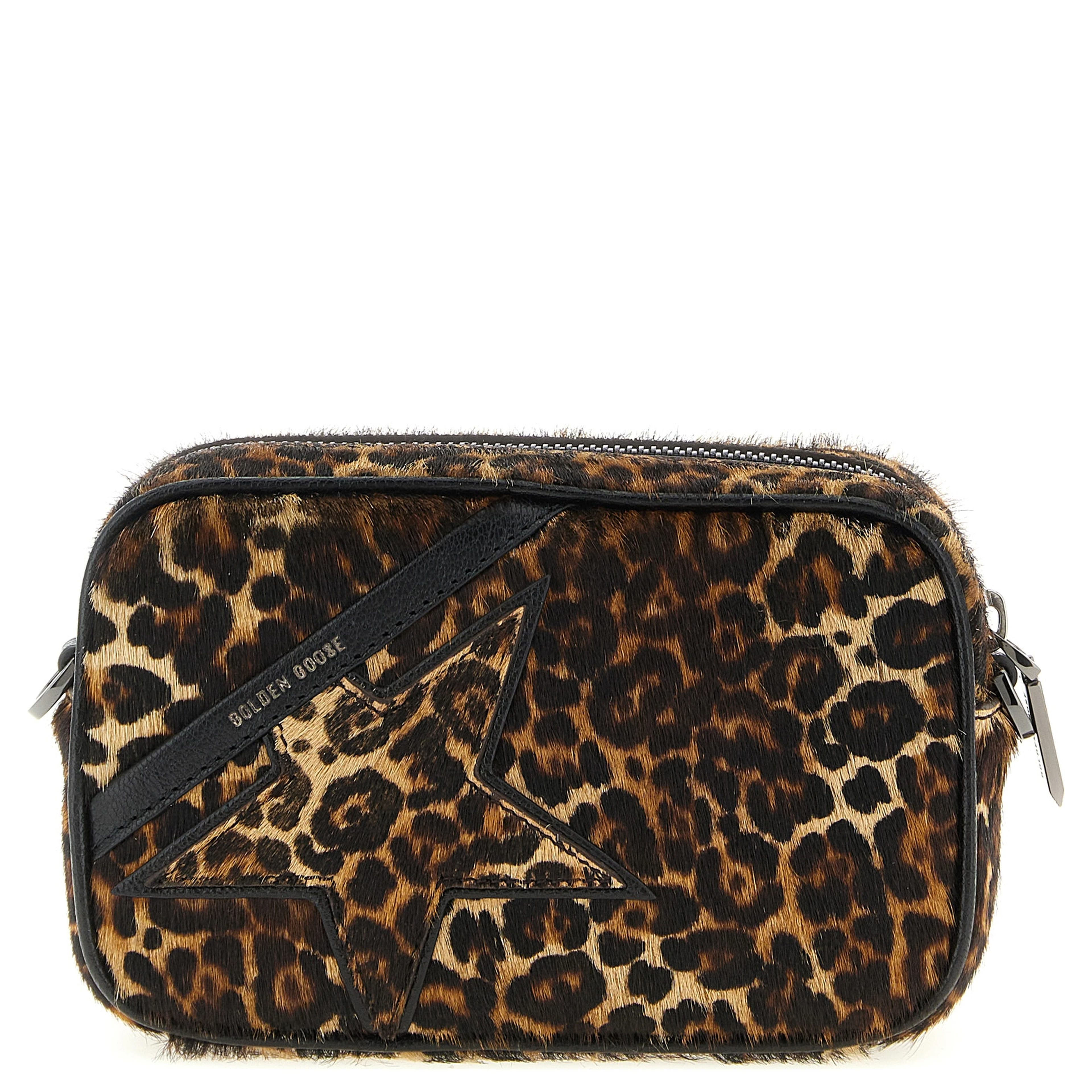 Multicolor Cowhide Crossbody Bag