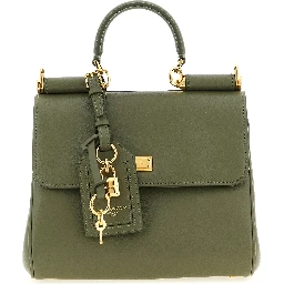 Bicolor Calfskin Handbag