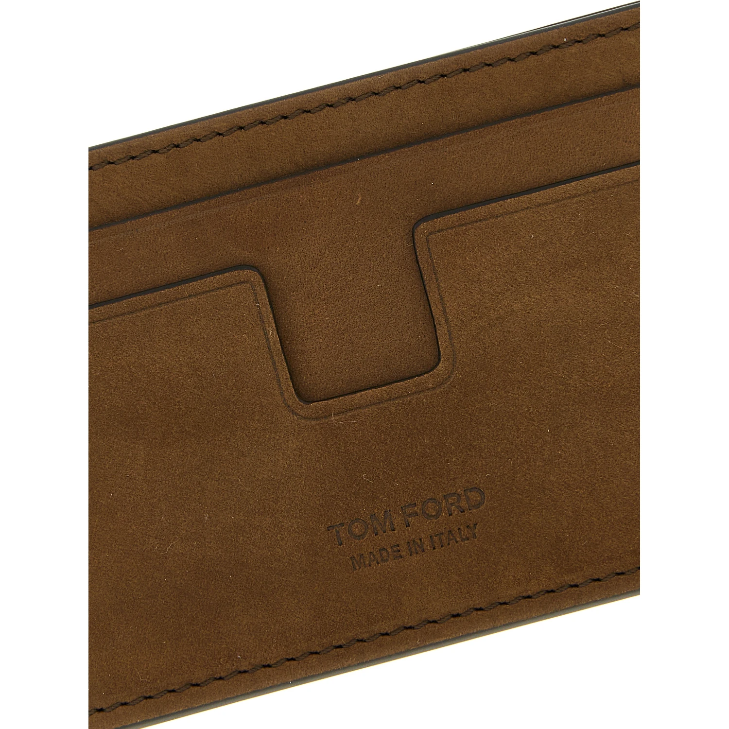 Brown Calfskin Cardholder