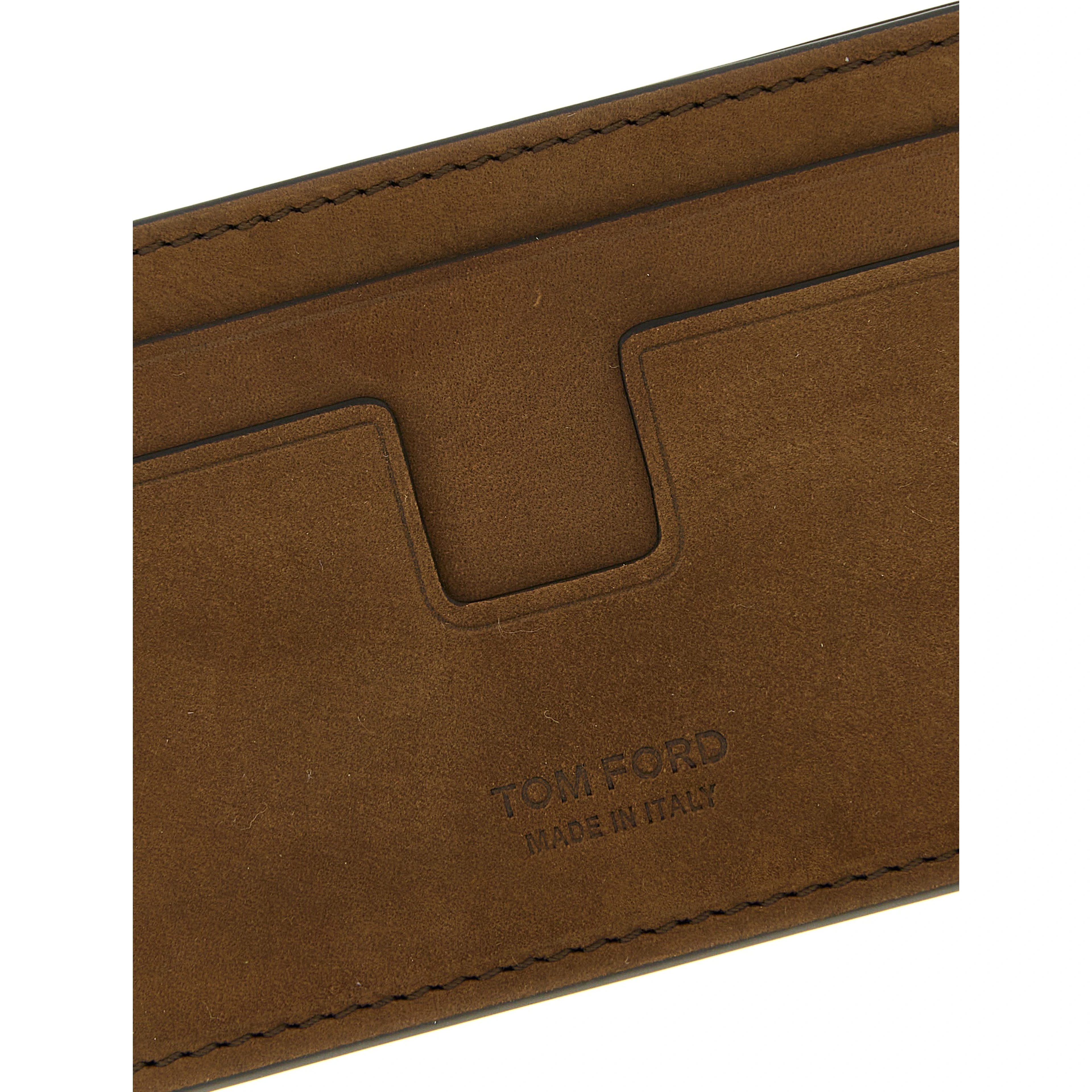 Brown Calfskin Cardholder
