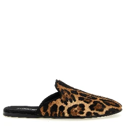 Brown Calfskin Flats