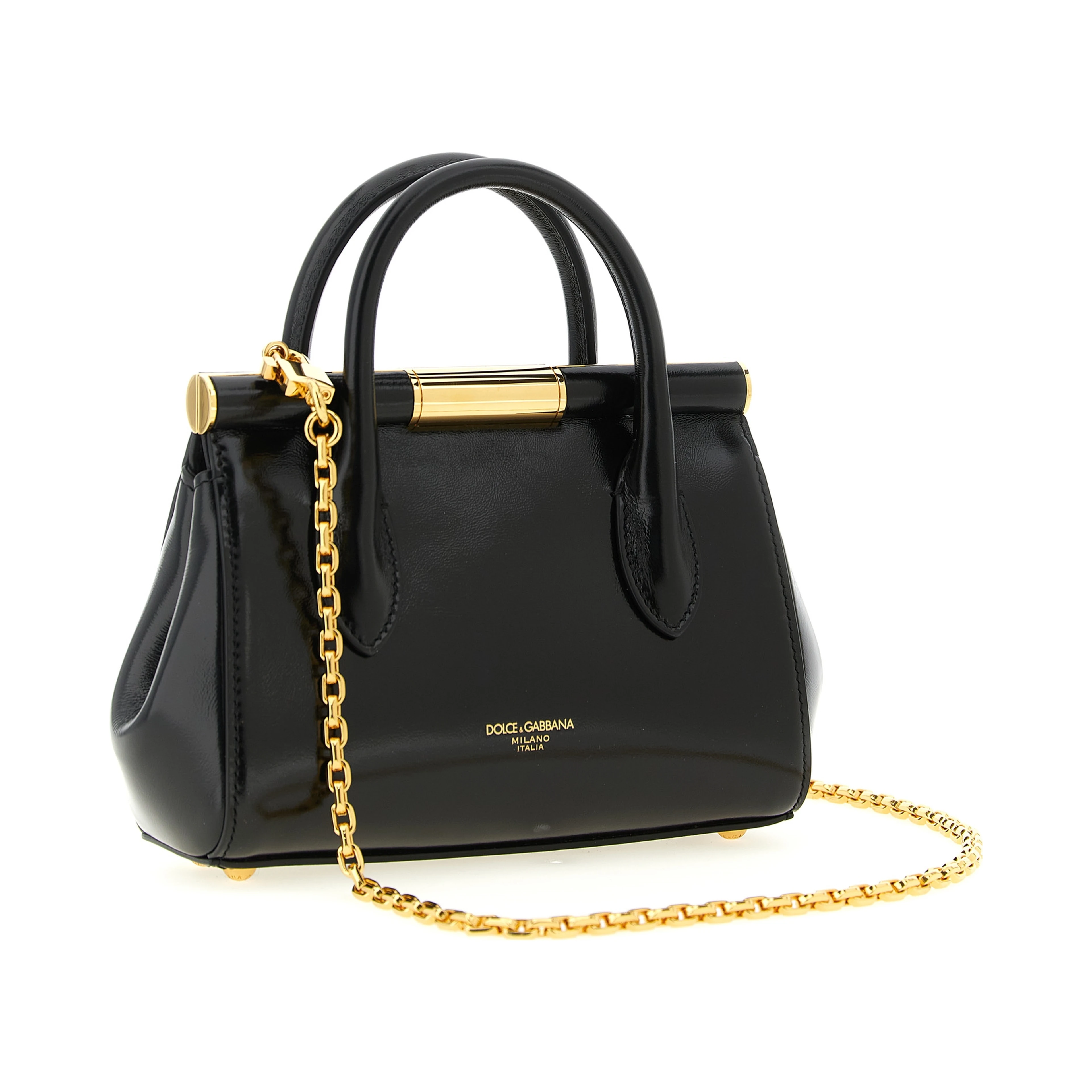 Black Calfskin Handbag
