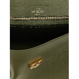 Bicolor Calfskin Handbag