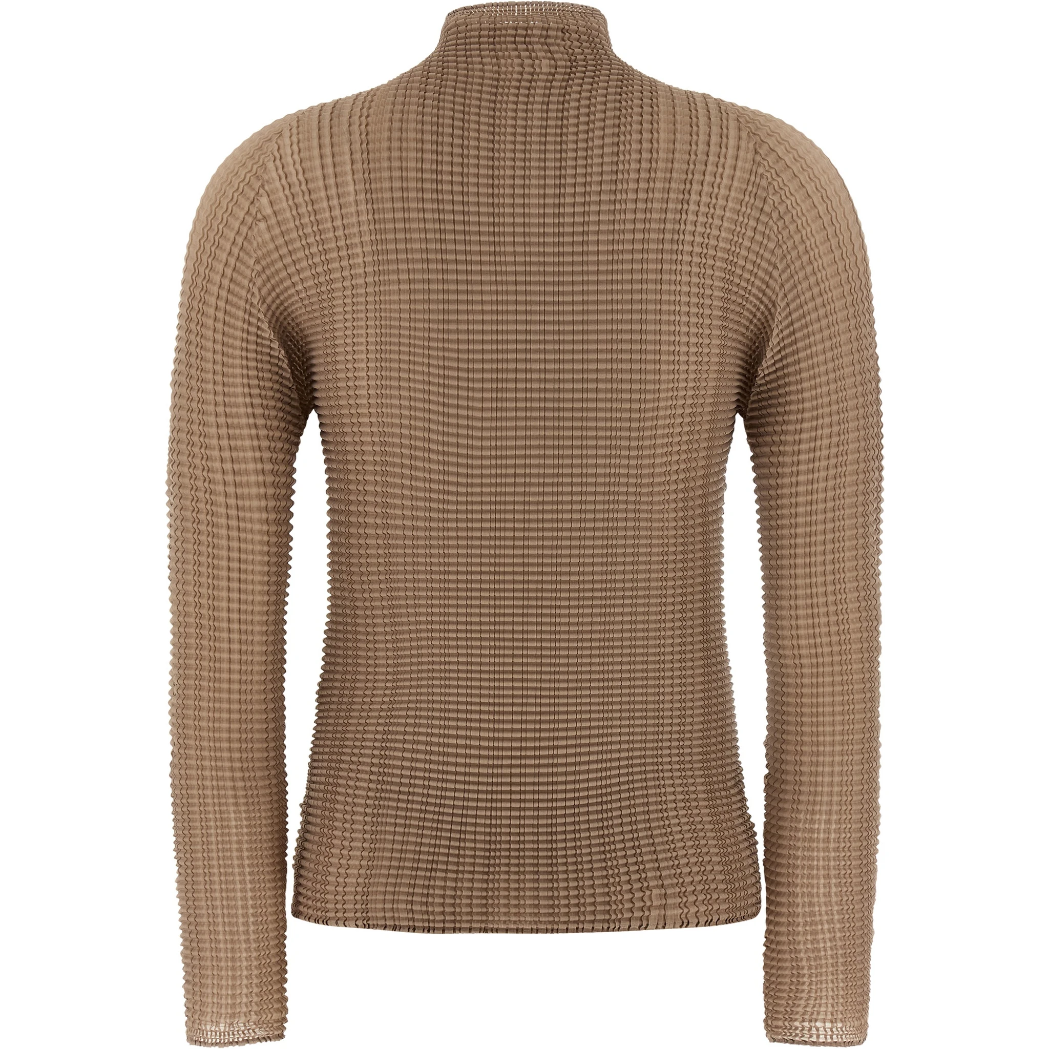 Beige Polyester Blouse