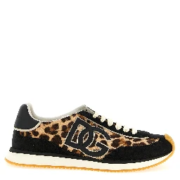 Multicolor Calfskin Low Top Sneakers