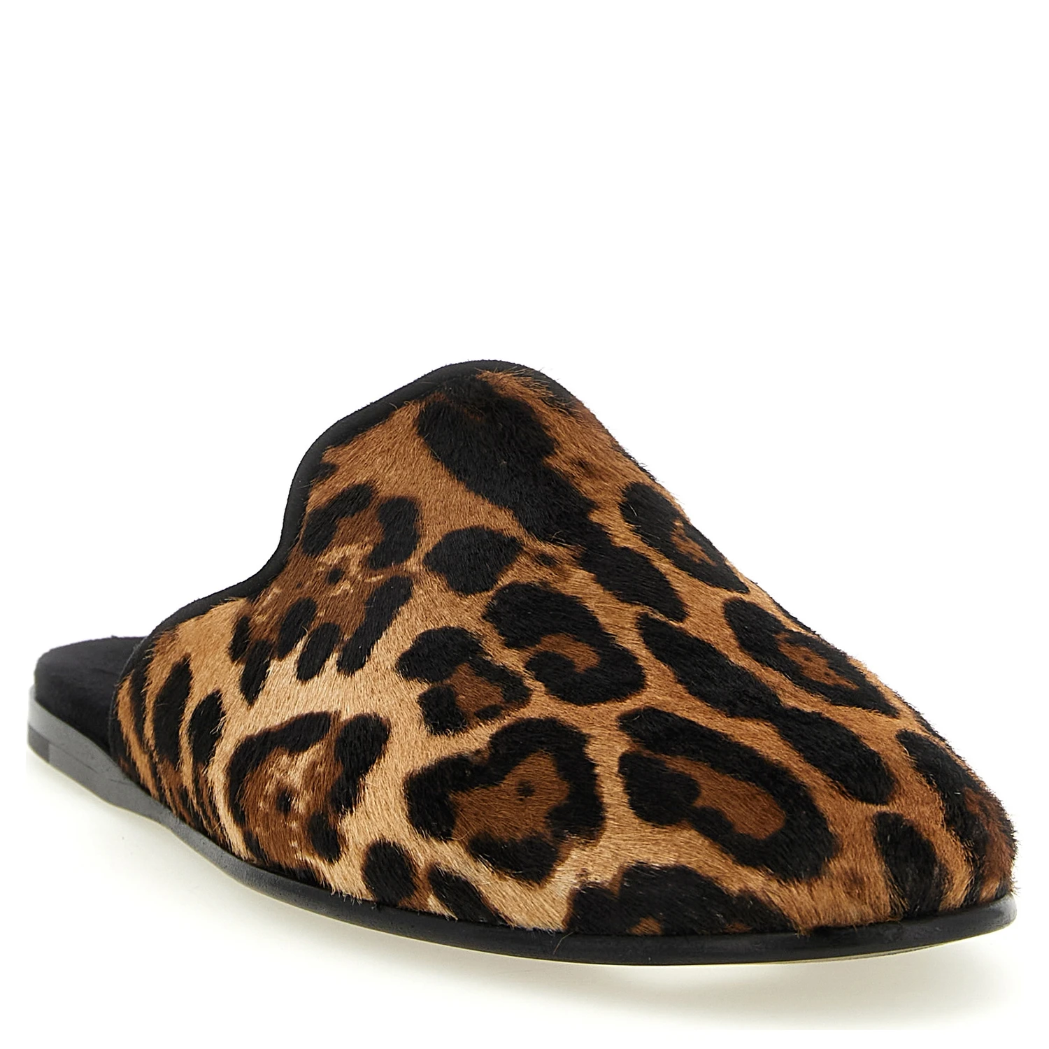 Brown Calfskin Flats