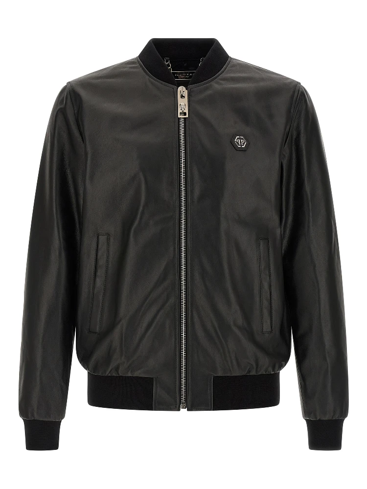 Black Lambskin Leather Jacket