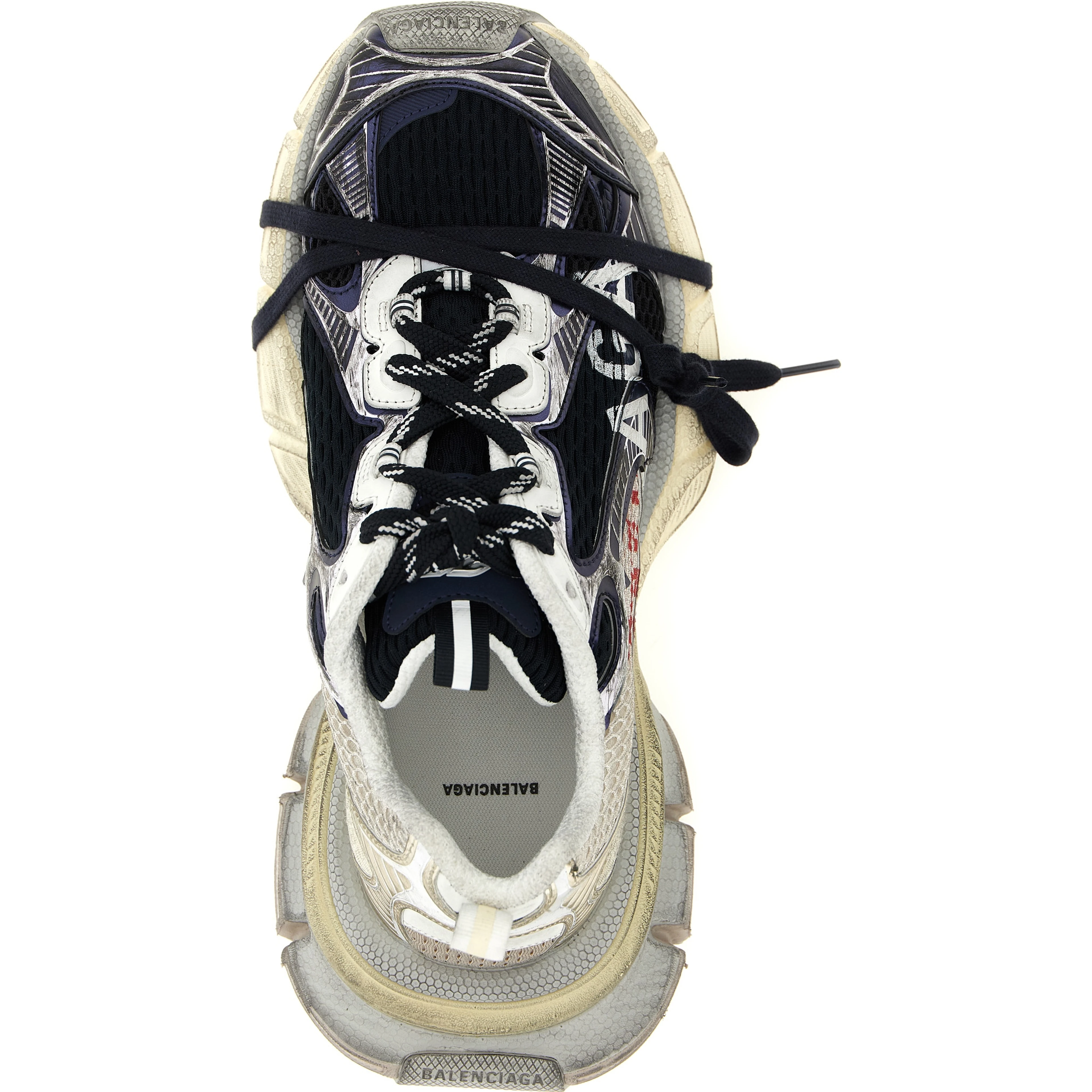 Multicolor Polyethylene Athletic Sneakers