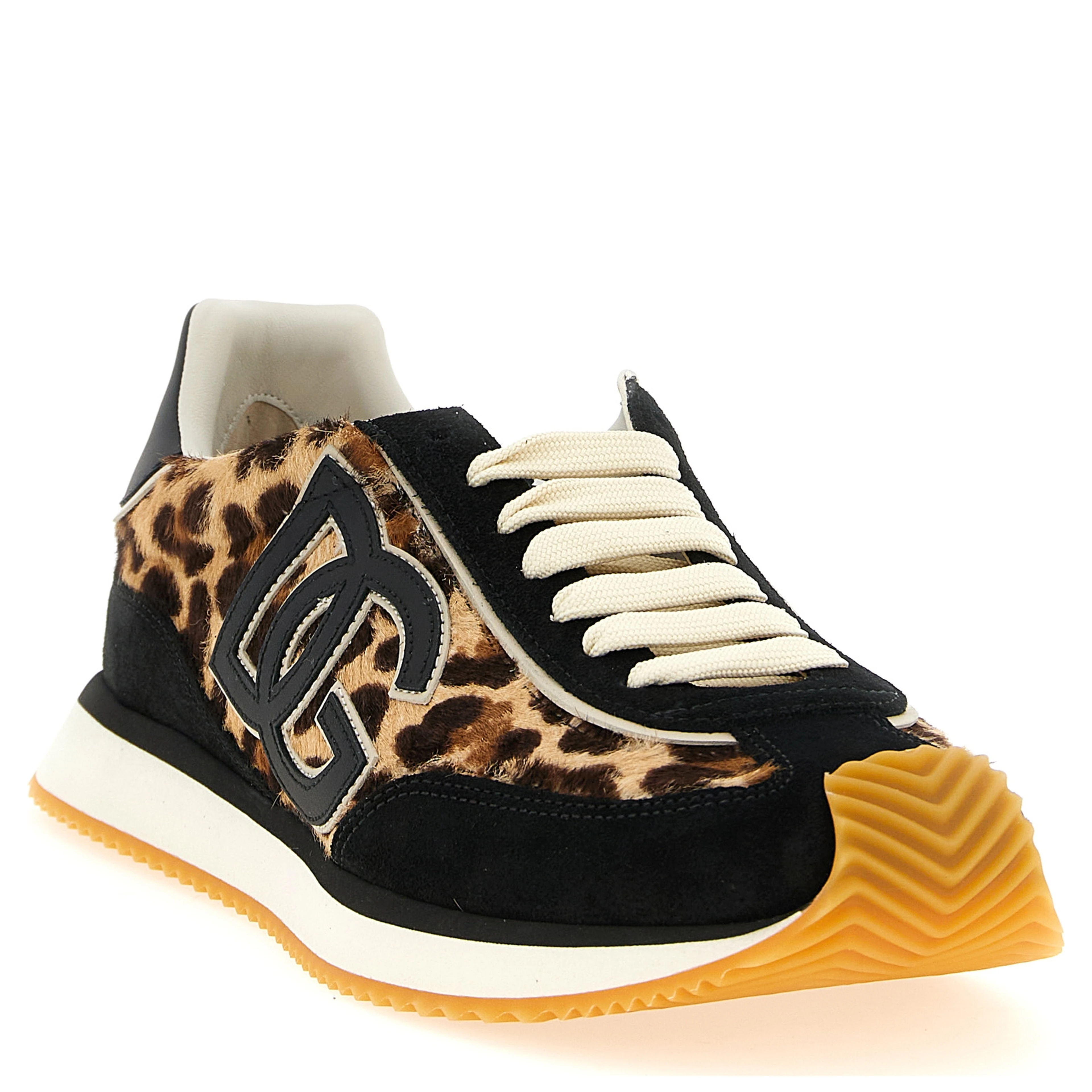Multicolor Calfskin Low Top Sneakers