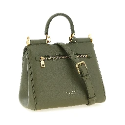 Bicolor Calfskin Handbag