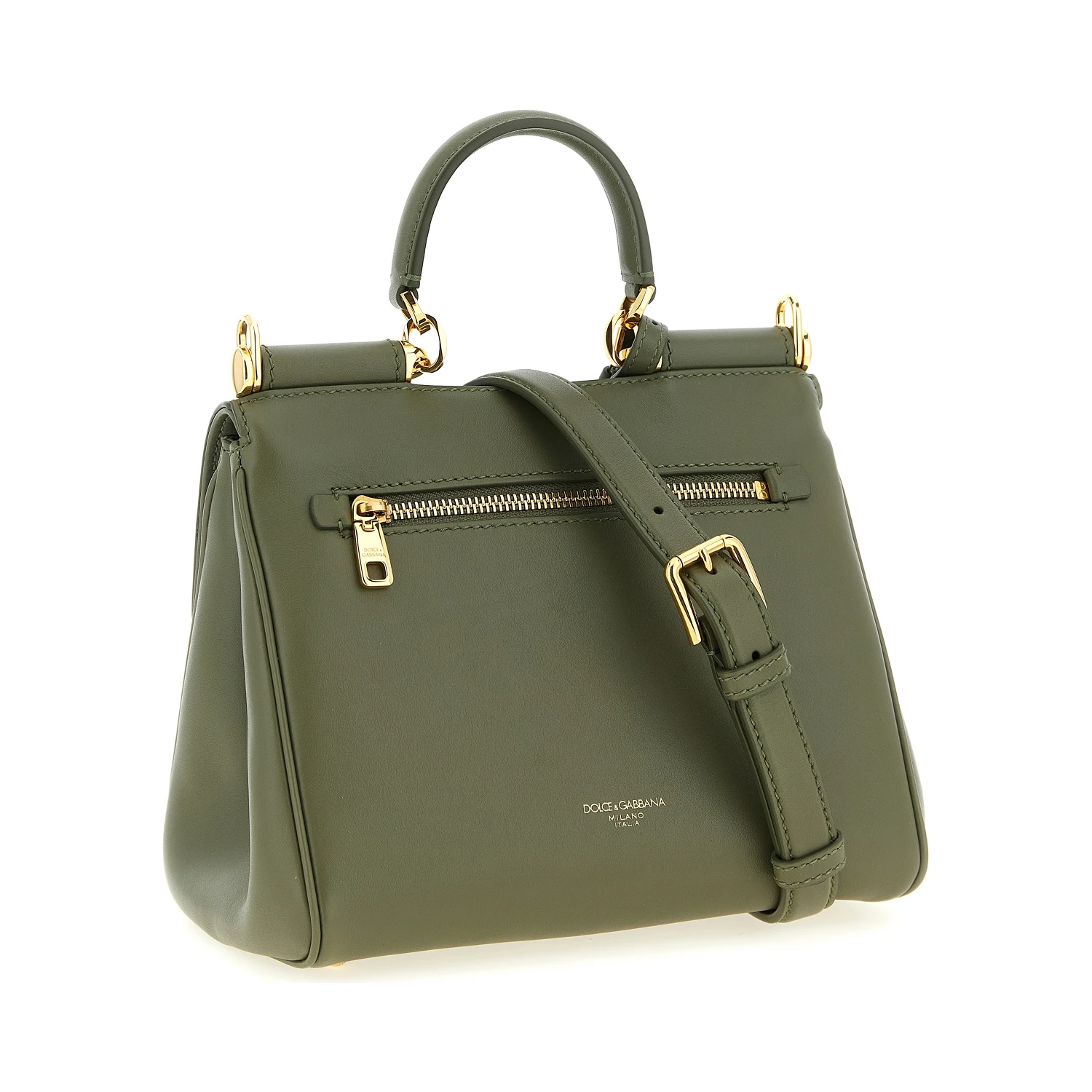 Bicolor Calfskin Handbag