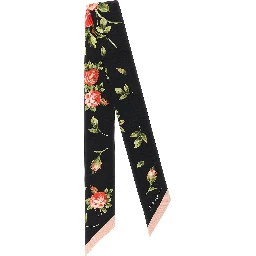 Black Silk Foulard