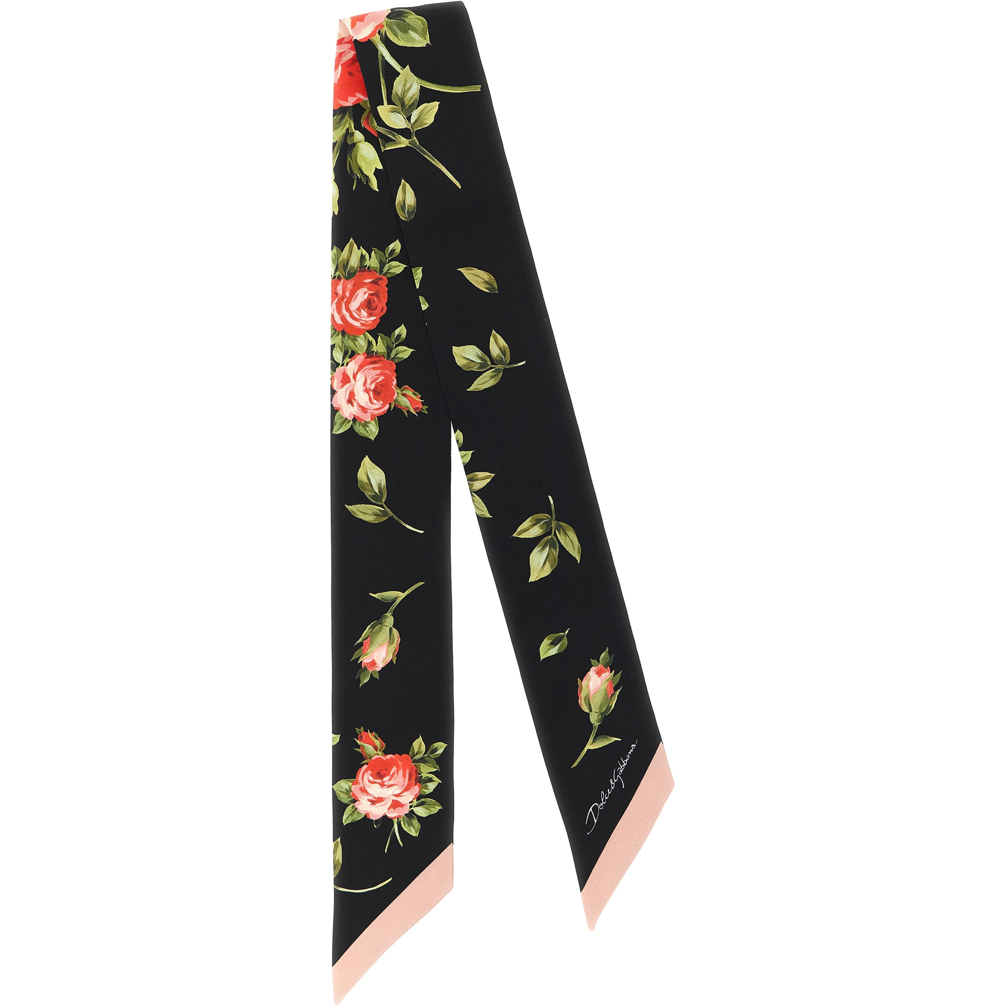 Black Silk Foulard