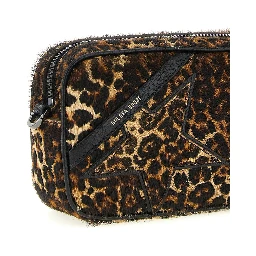 Multicolor Cowhide Crossbody Bag