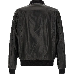 Black Lambskin Leather Jacket