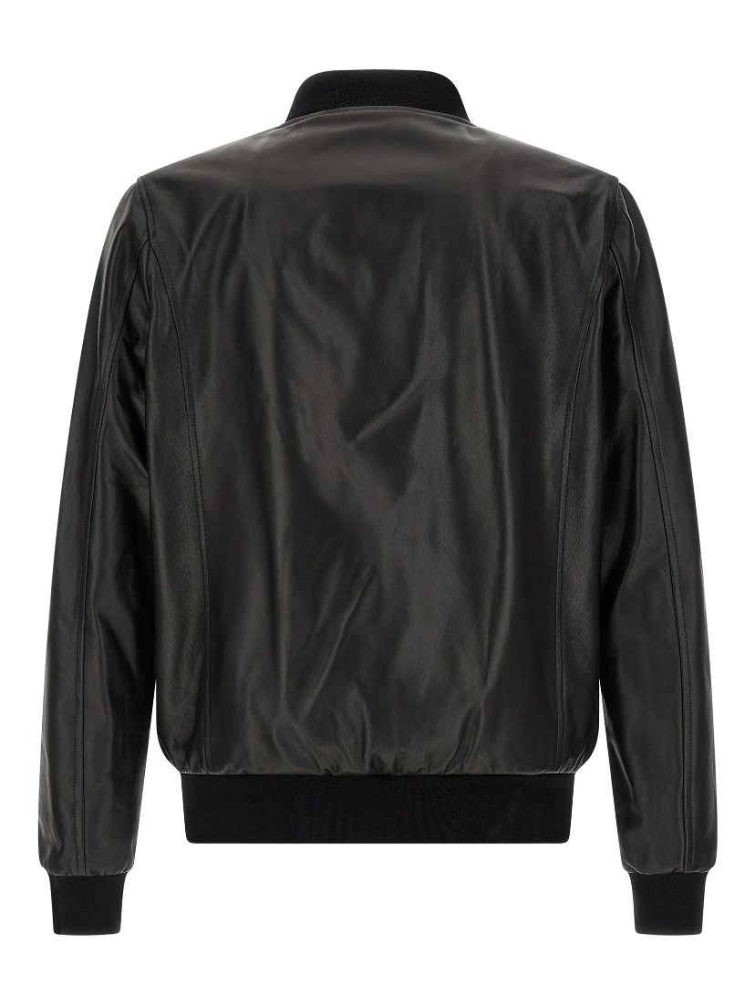Black Lambskin Leather Jacket