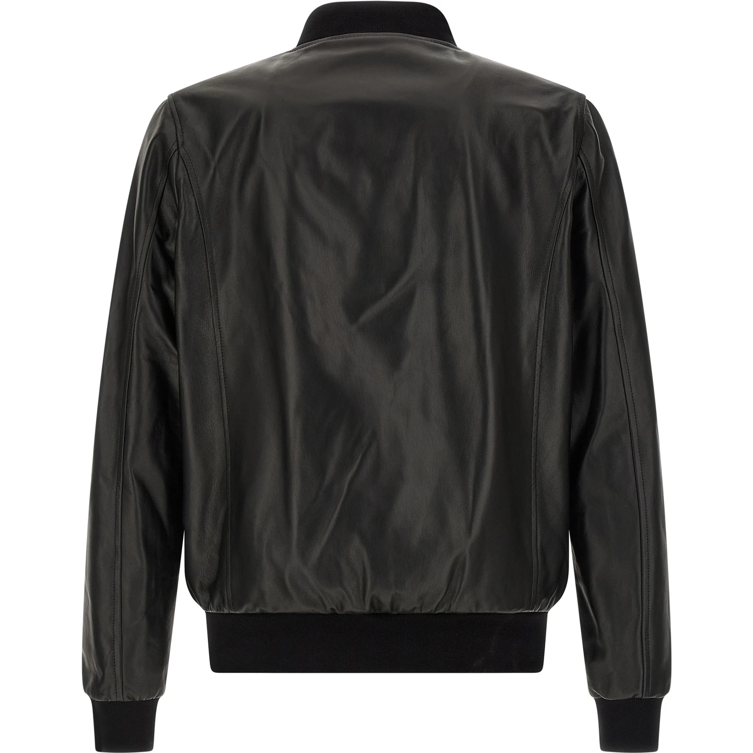 Black Lambskin Leather Jacket