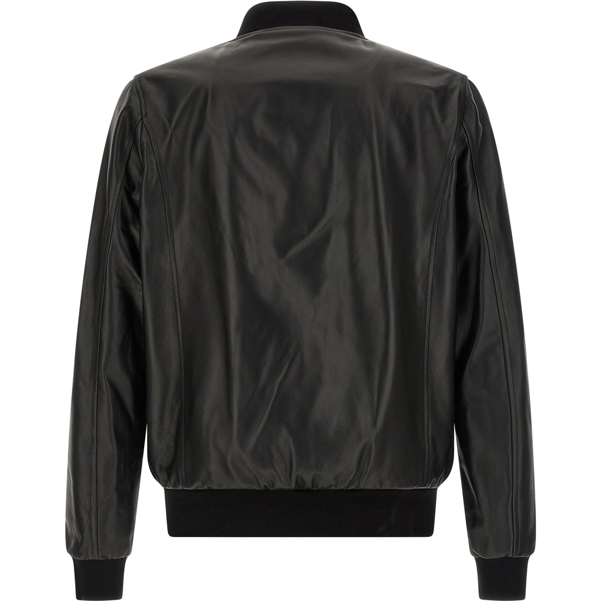 Black Lambskin Leather Jacket