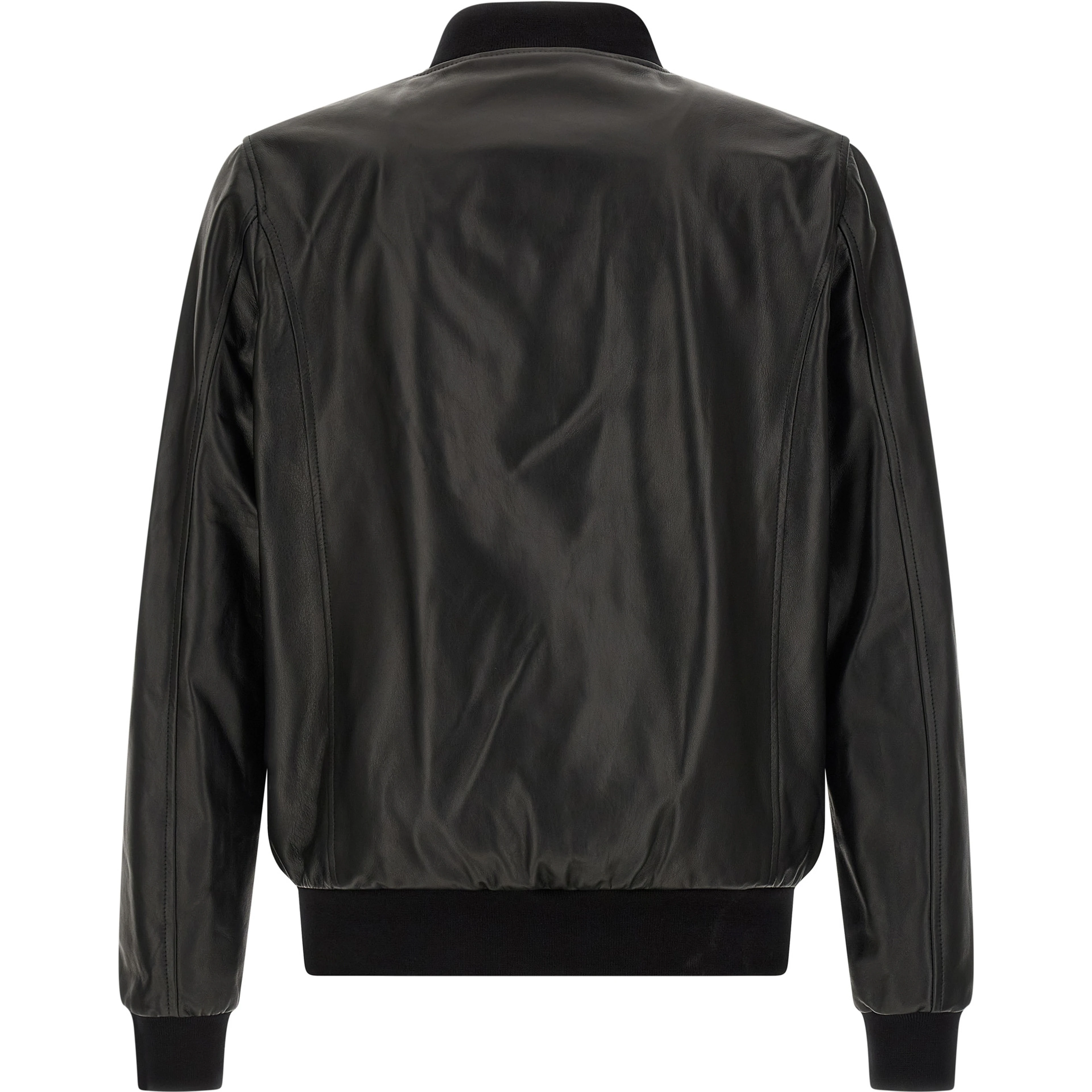 Black Lambskin Leather Jacket