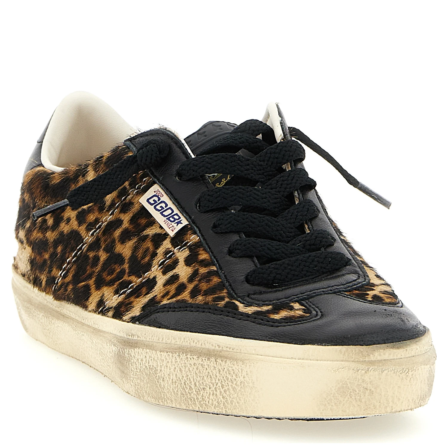 Multicolor Cowhide Low Top Sneakers