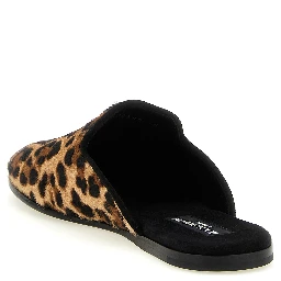 Brown Calfskin Flats