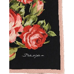 Black Silk Foulard
