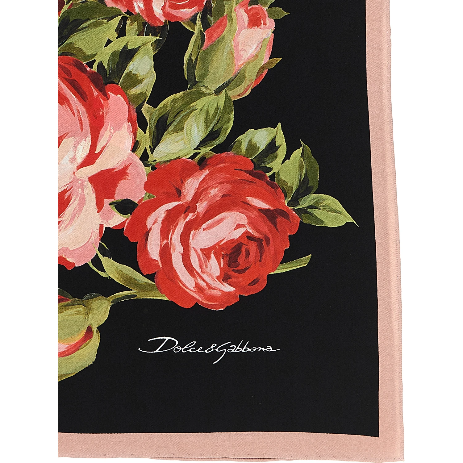 Black Silk Foulard
