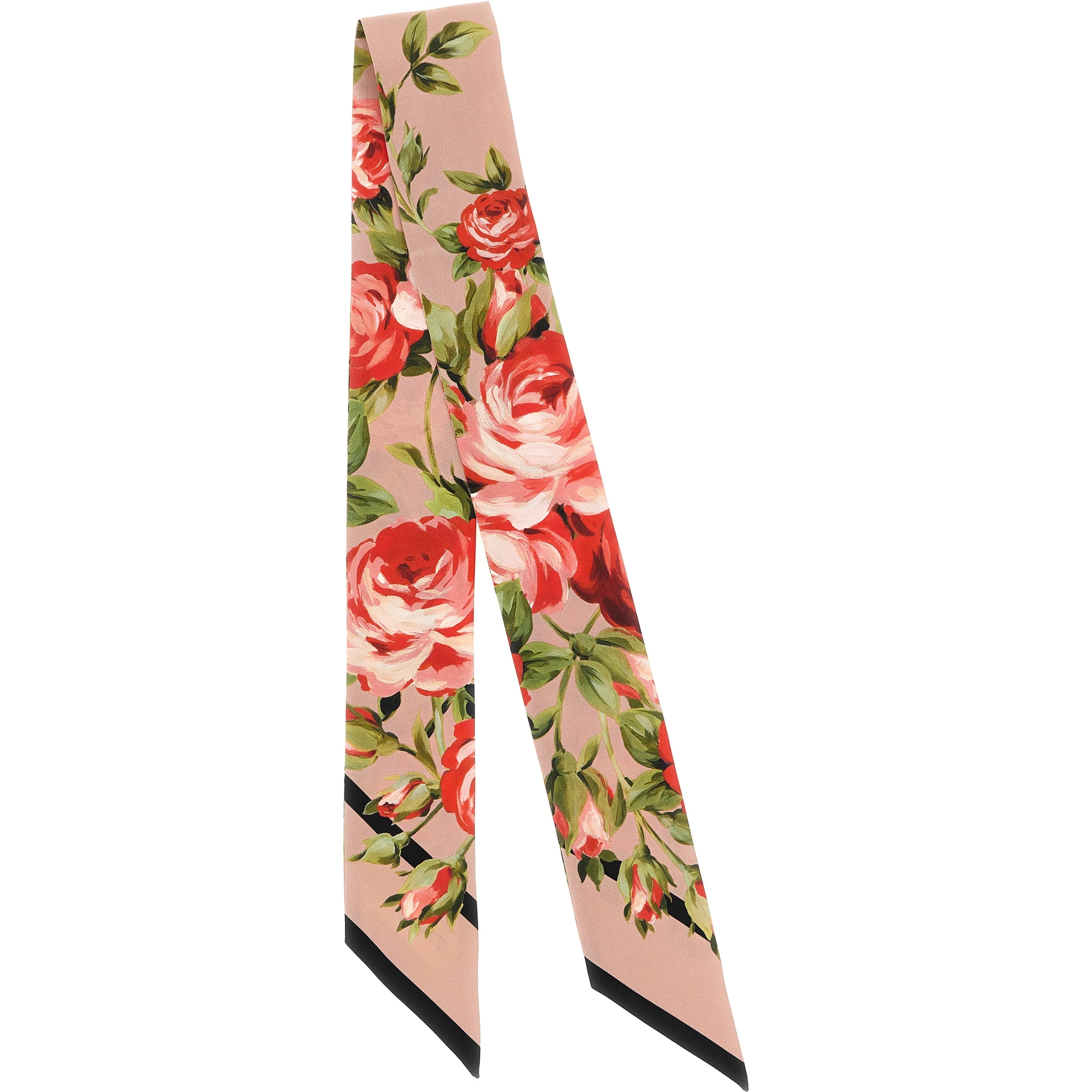 Multicolor Silk Foulard