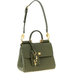 Bicolor Calfskin Handbag