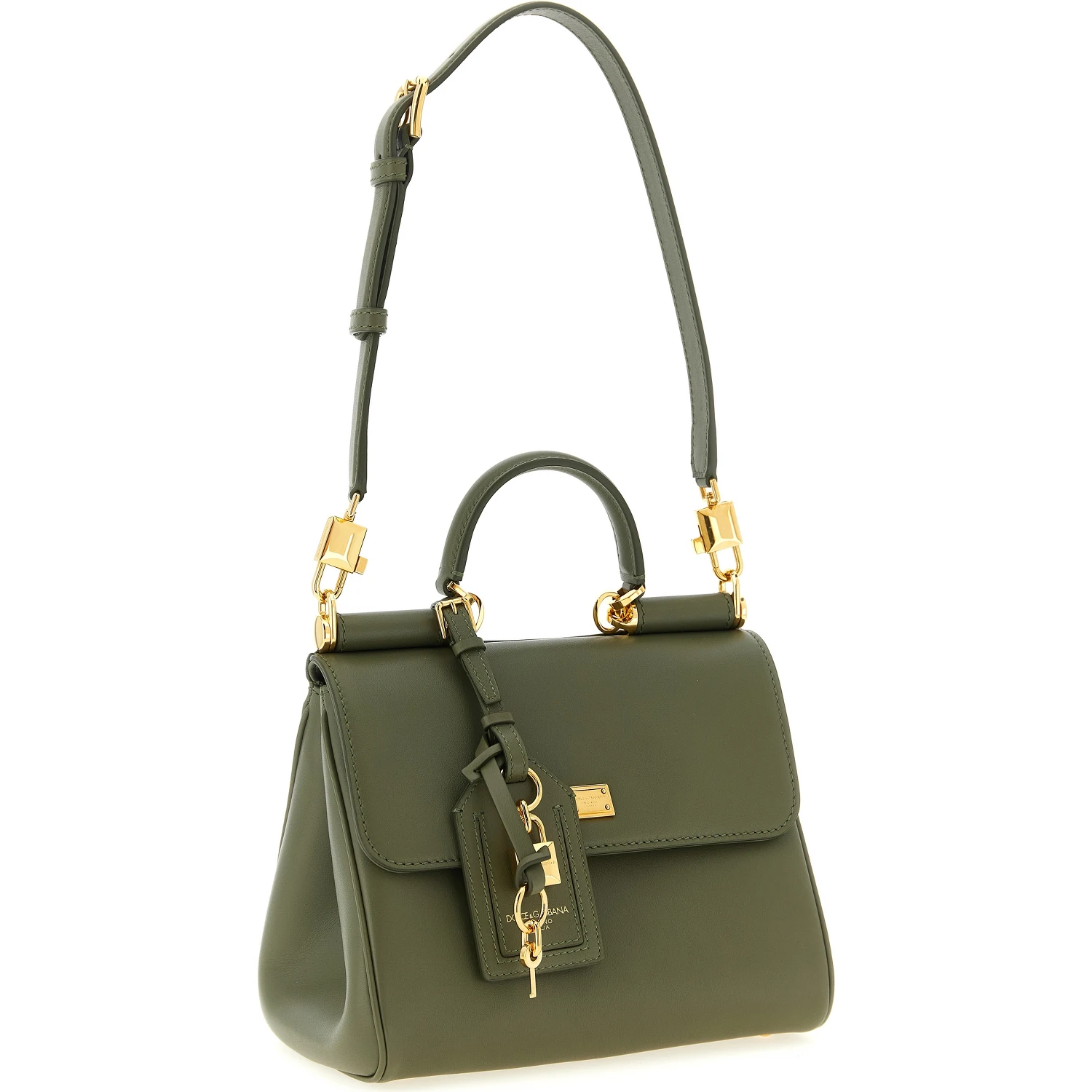 Bicolor Calfskin Handbag