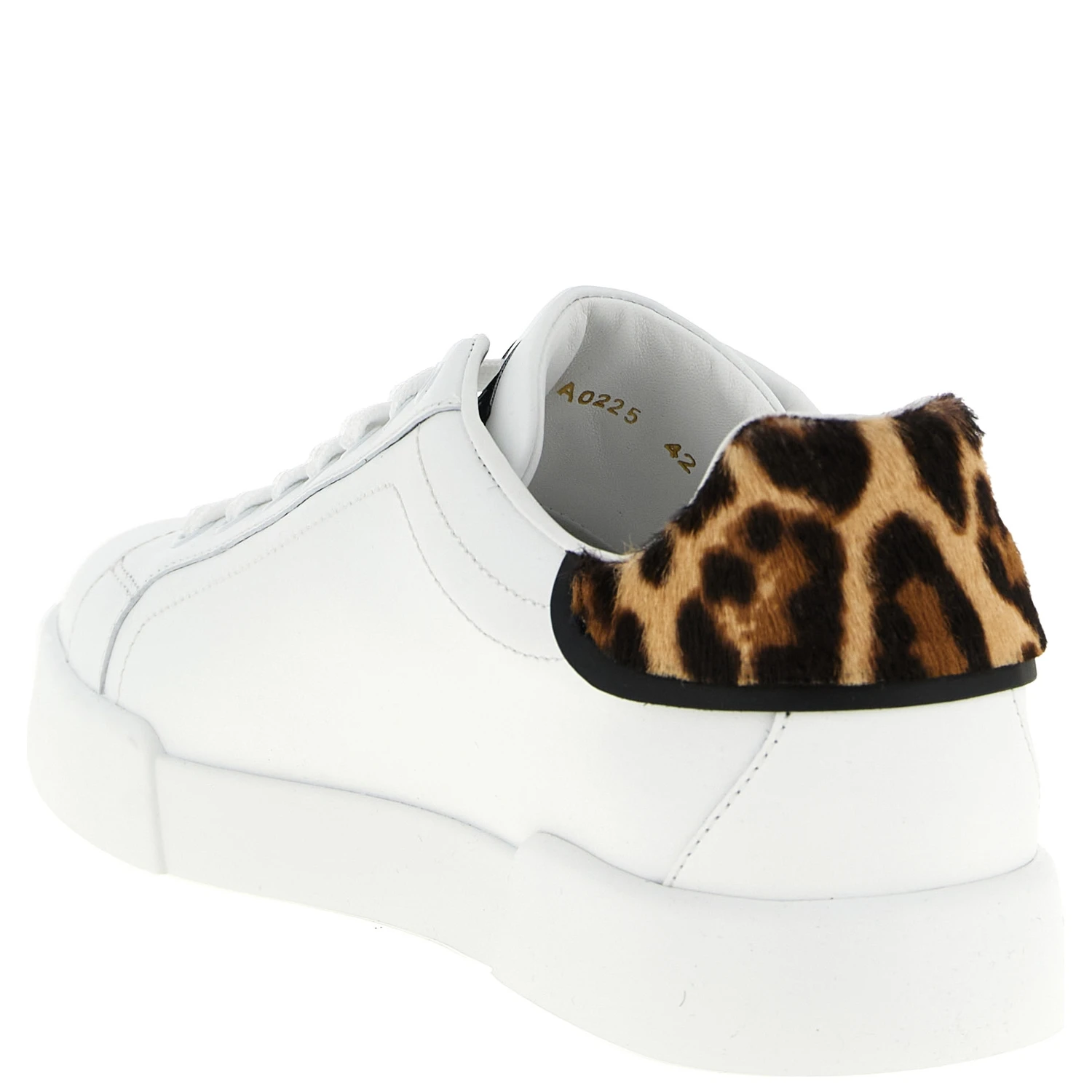 Brown Calfskin Low Top Sneakers