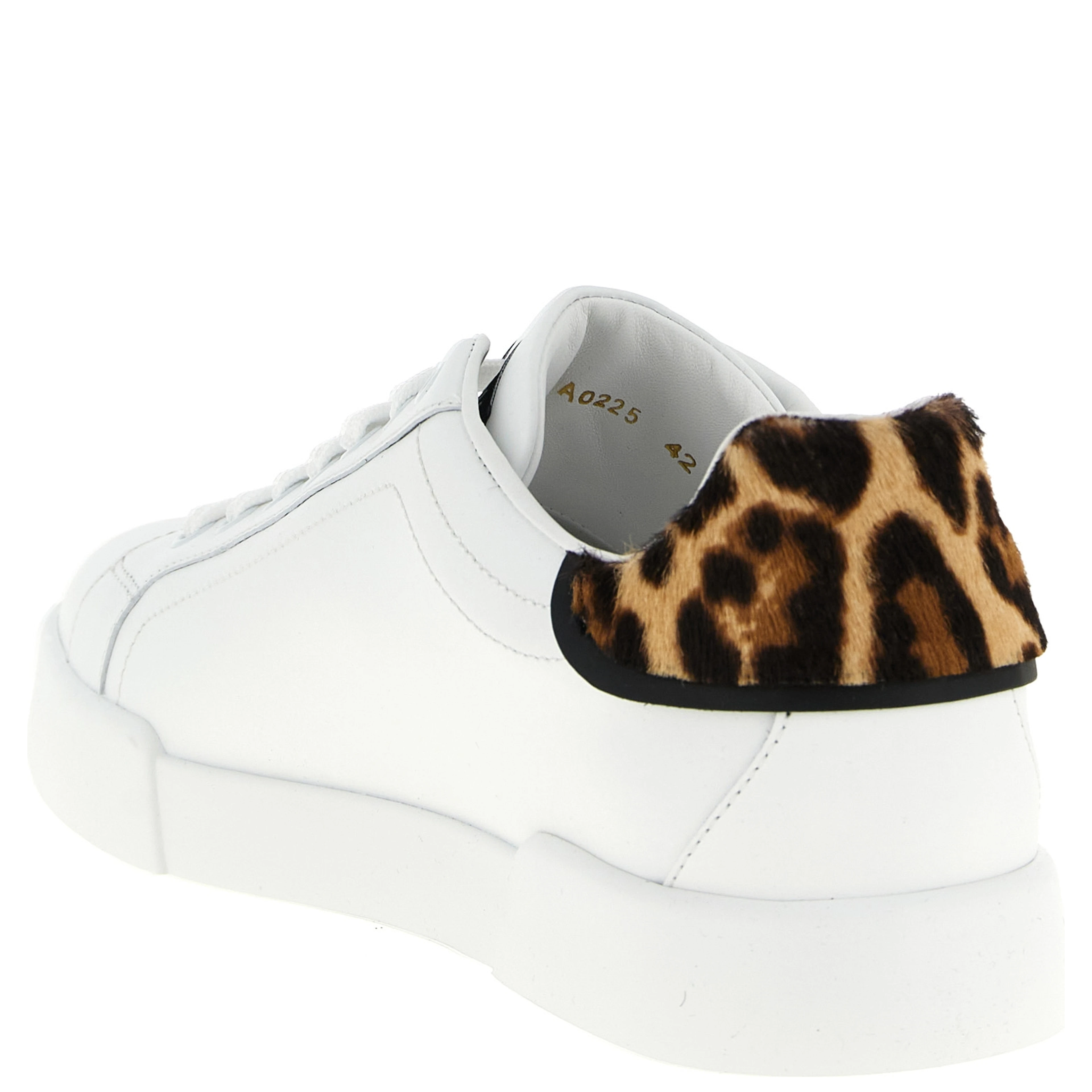 Brown Calfskin Low Top Sneakers