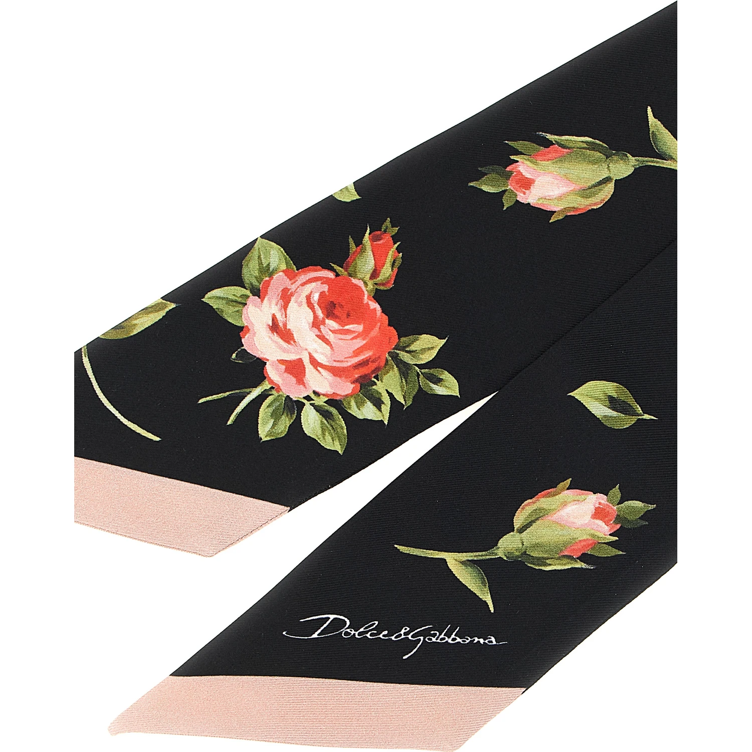 Black Silk Foulard