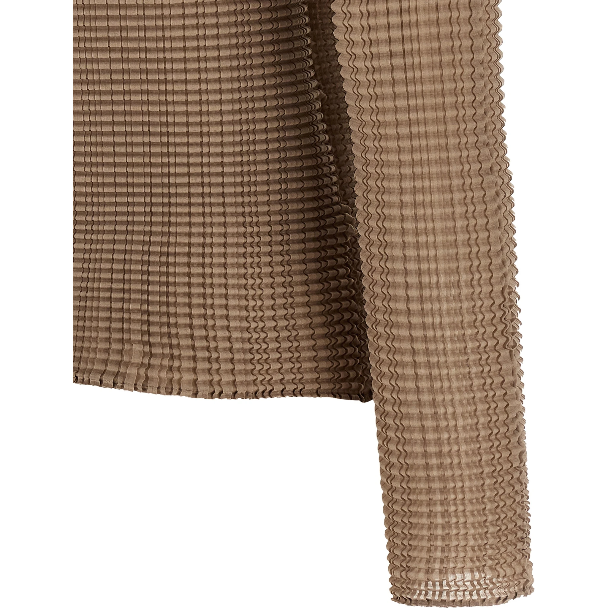 Beige Polyester Blouse