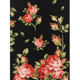 Black Silk Foulard
