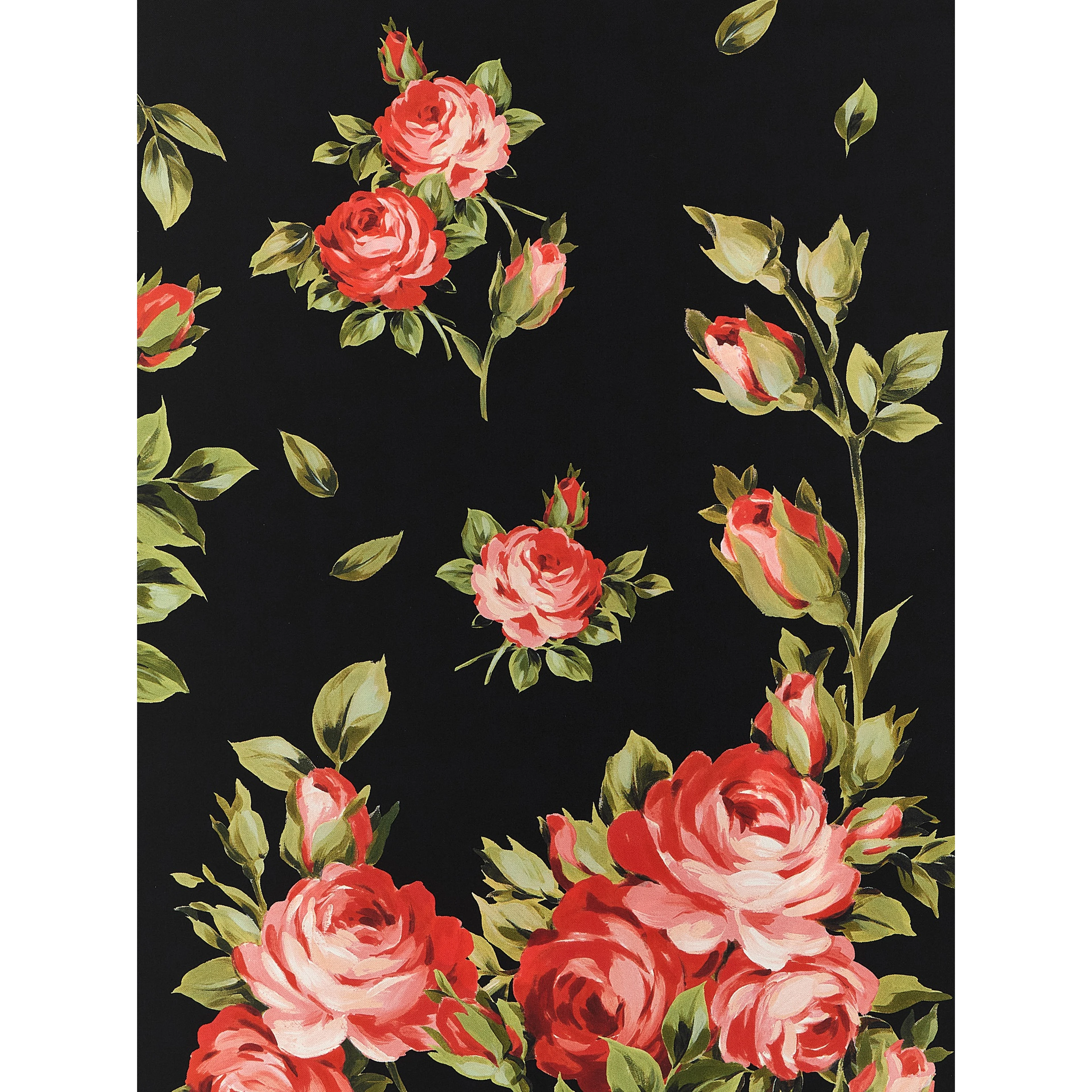 Black Silk Foulard