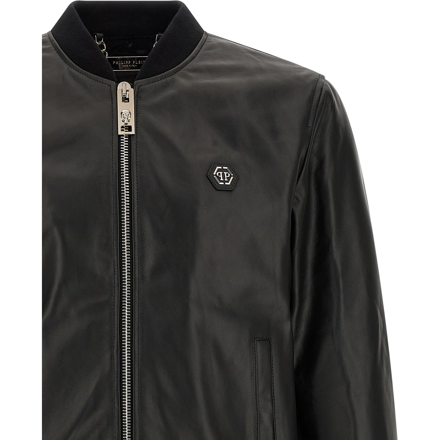 Black Lambskin Leather Jacket