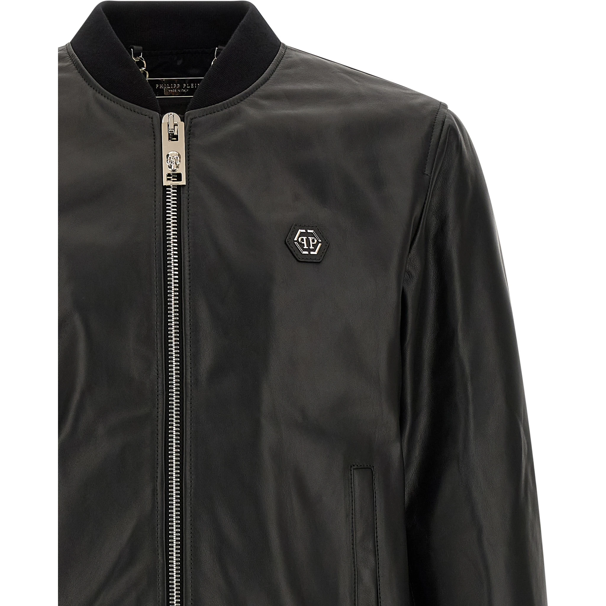 Black Lambskin Leather Jacket