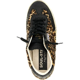 Multicolor Cowhide Low Top Sneakers