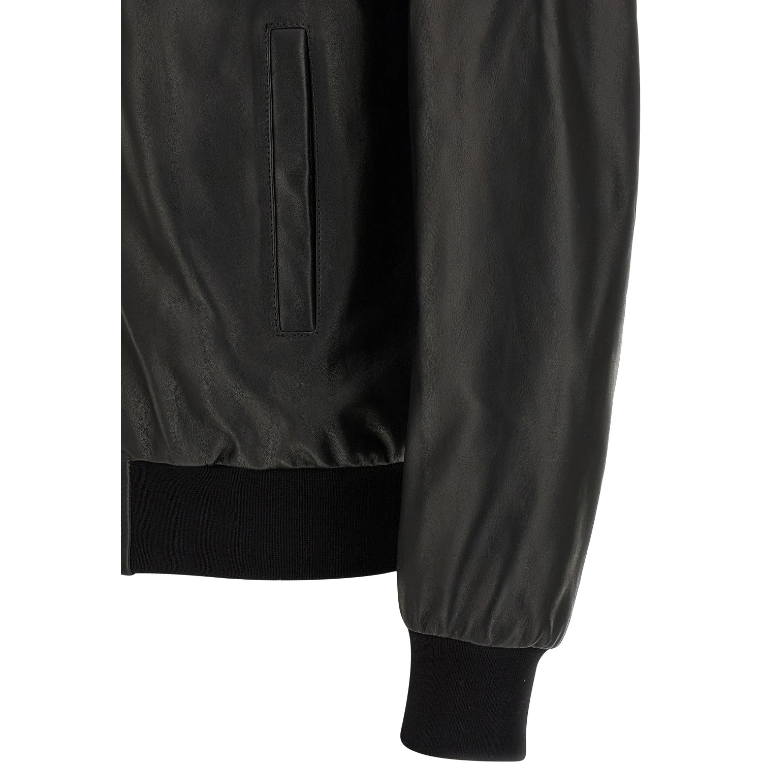 Black Lambskin Leather Jacket