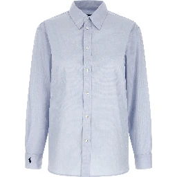 Blue Cotton Blouse