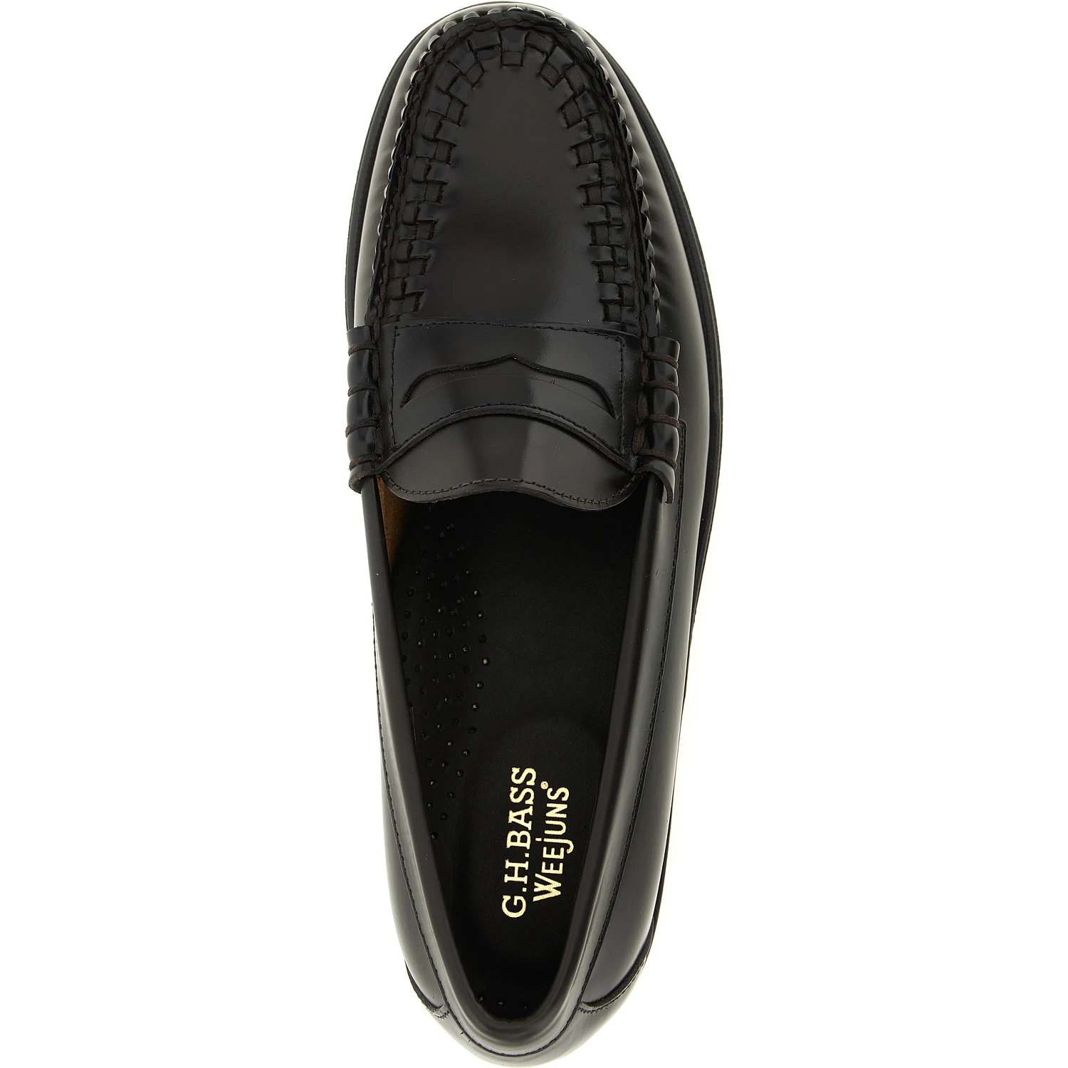 Brown Cowhide Slip-On Loafers