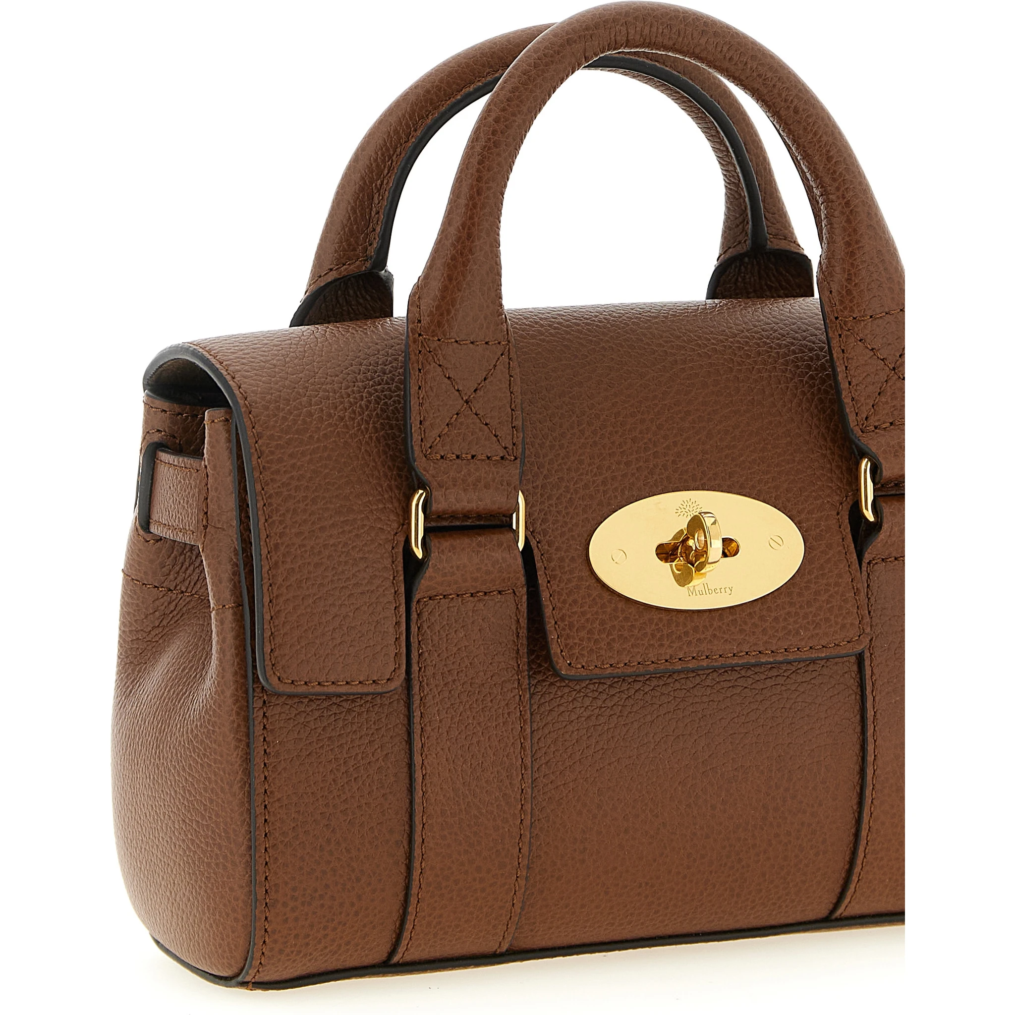Brown Calfskin Handbag