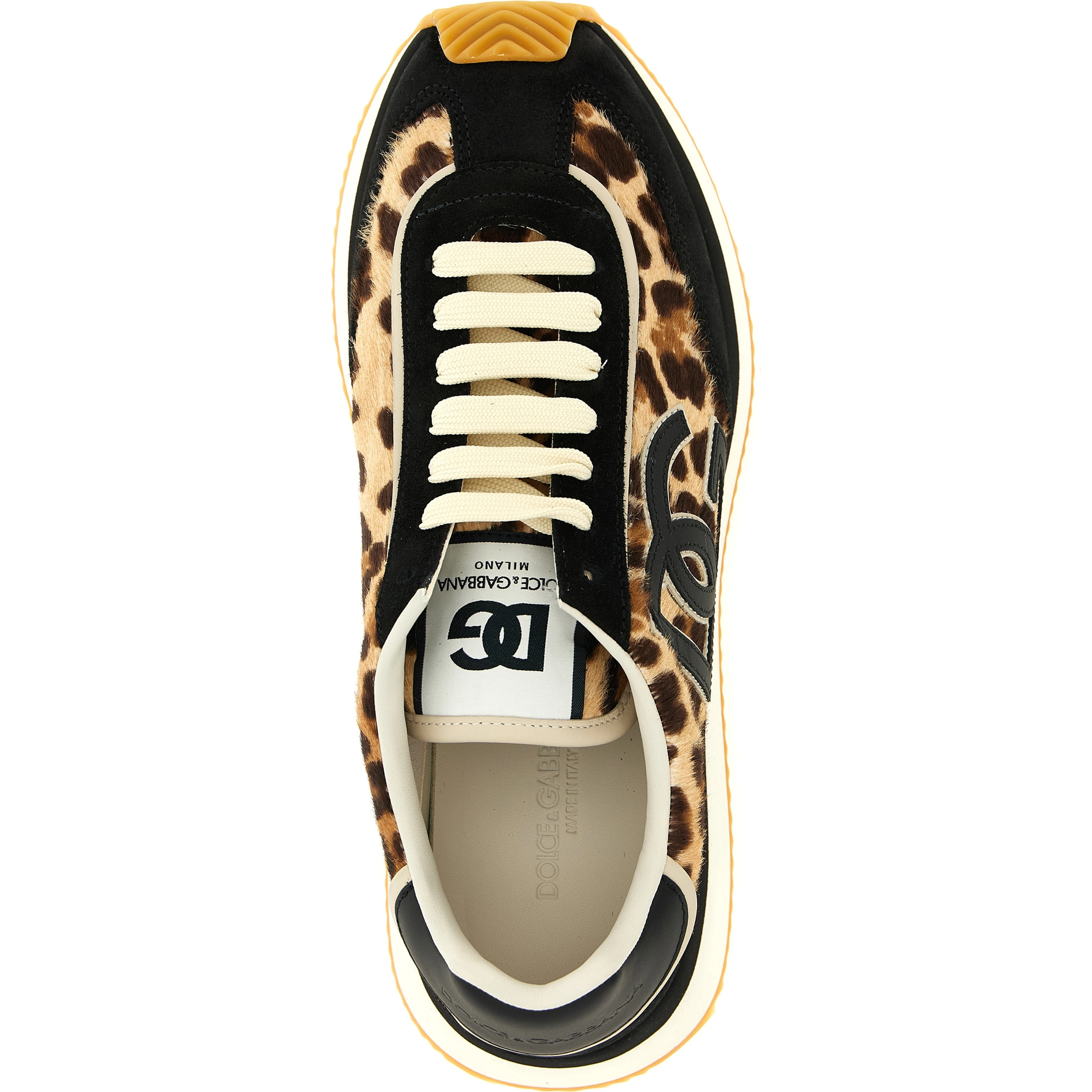Multicolor Calfskin Low Top Sneakers