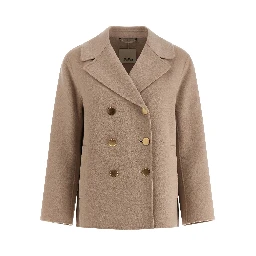 Beige Virgin Wool Blazer