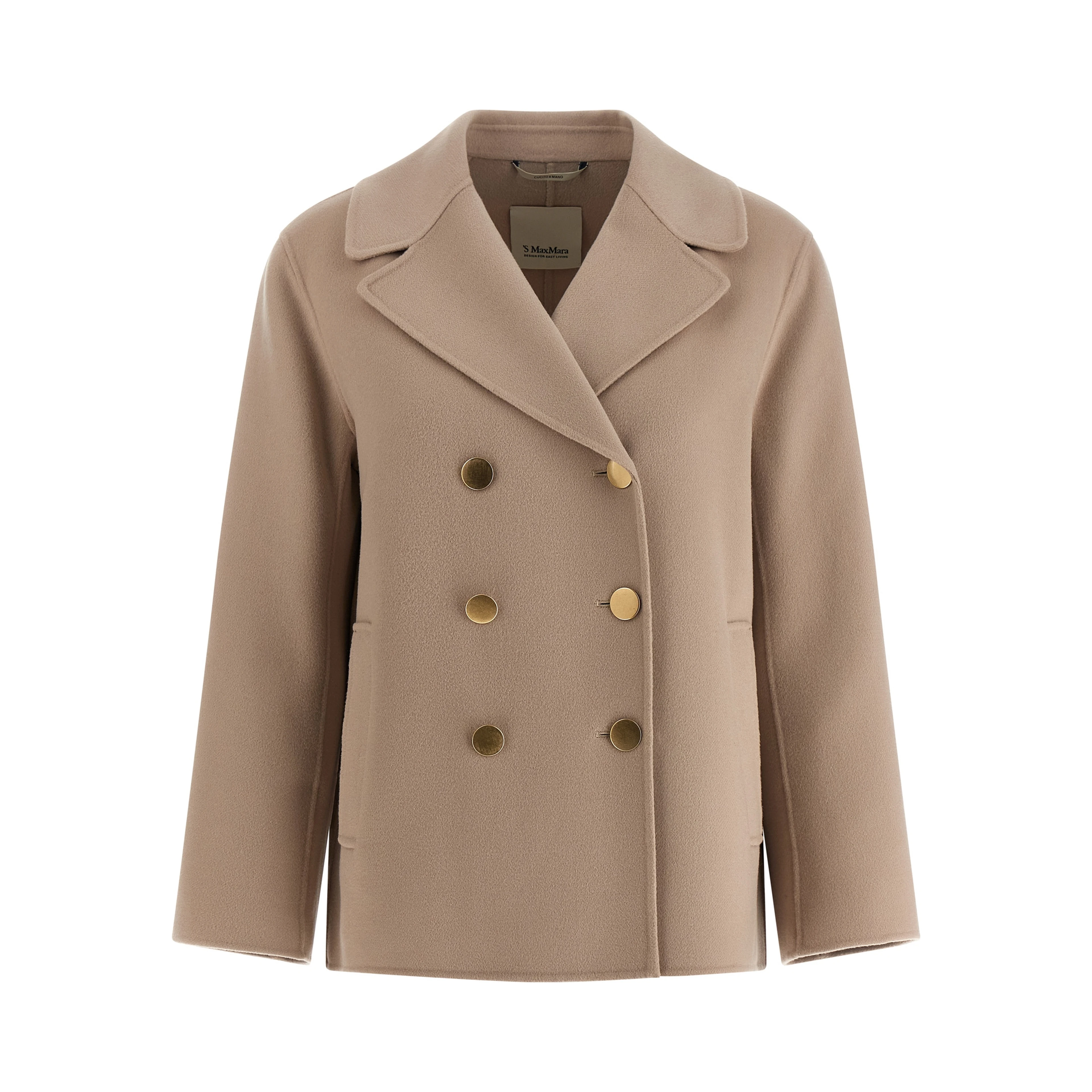 Beige Virgin Wool Blazer