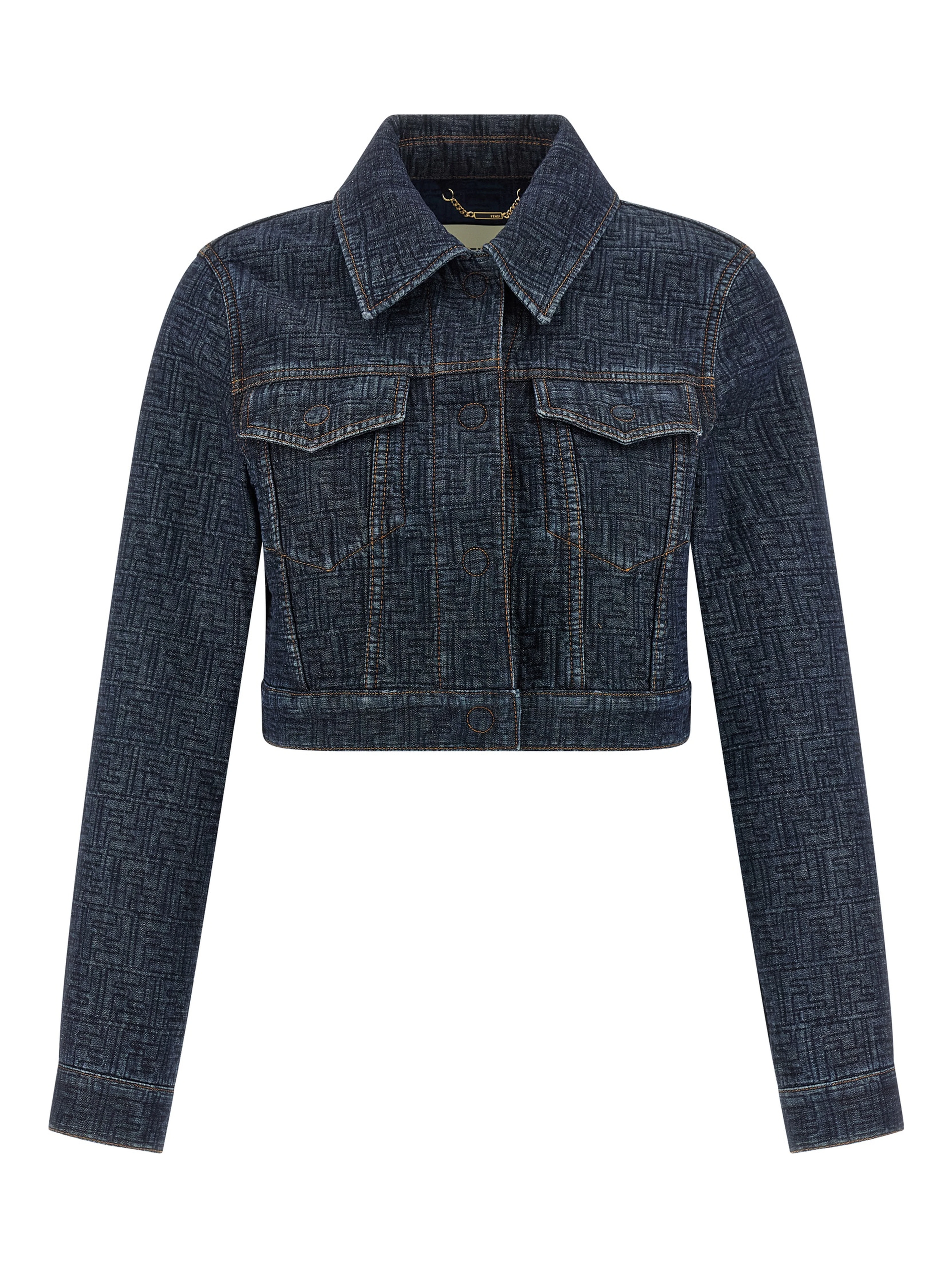 Blue Cotton Denim Jacket