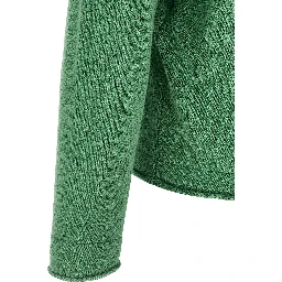 Bicolor Cotton Cardigan