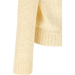 Beige Cotton Cardigan